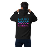 Unisex eco MOTO raglan hoodie