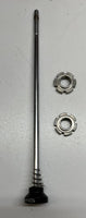 Closed 9 to 12 Bolt On Tapered Head Axle Kit 141mm