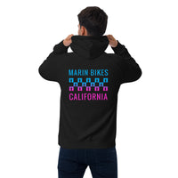 Unisex eco MOTO raglan hoodie